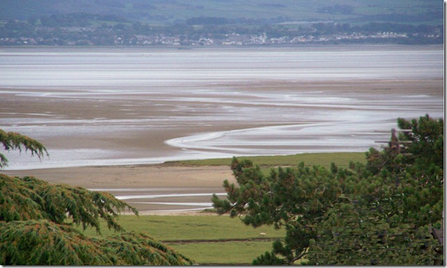 View over Morecambe bay