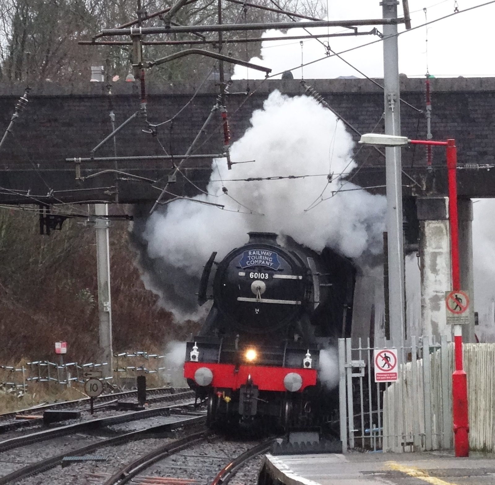 Flying Scotsman at Oxenholme
