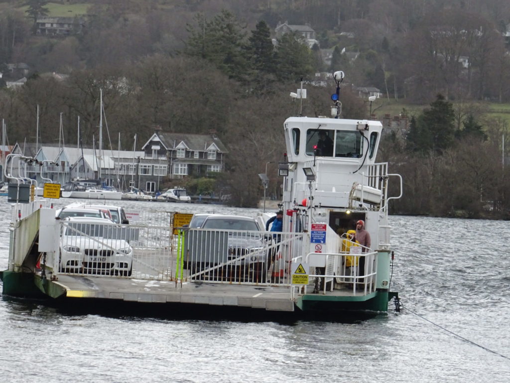 All aboard the Windermere Ferry