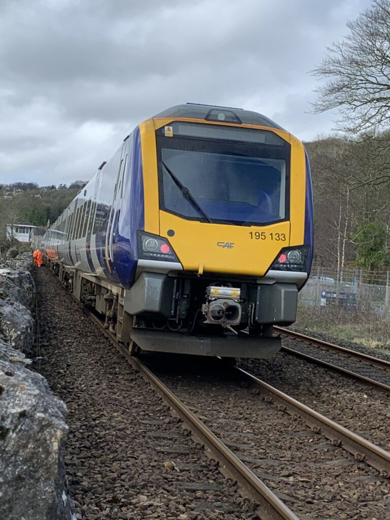 Derailed in Grange-over-Sands: An unexpected stop