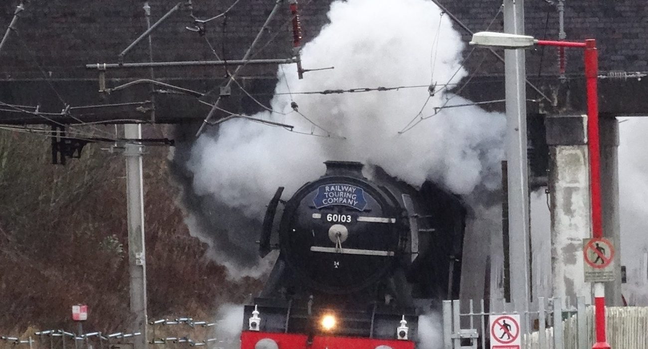 Flying Scotsman at Oxenholme